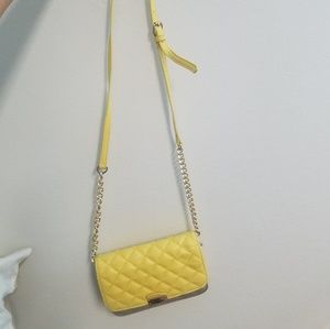 Yellow small sling bag